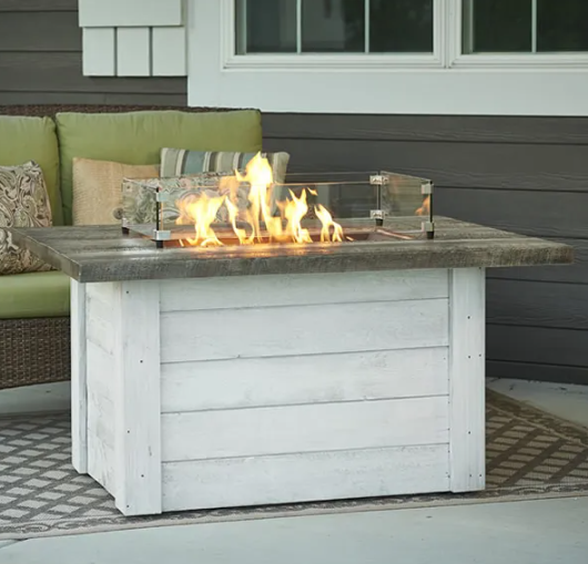 Gas Fire Pit Table